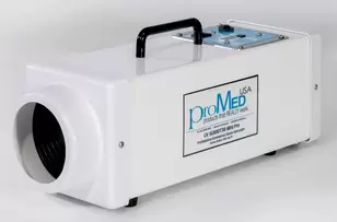 ProMedUSA's Portable Model UV SG600 MiniPro can remove odours from a room in less than 10 minutes